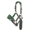 LeMieux Vogue Fleece Headcollar and Leadrope in Hunter Green and Grey